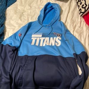 Tennessee Titans XL Nike Dri-Fit hoodie